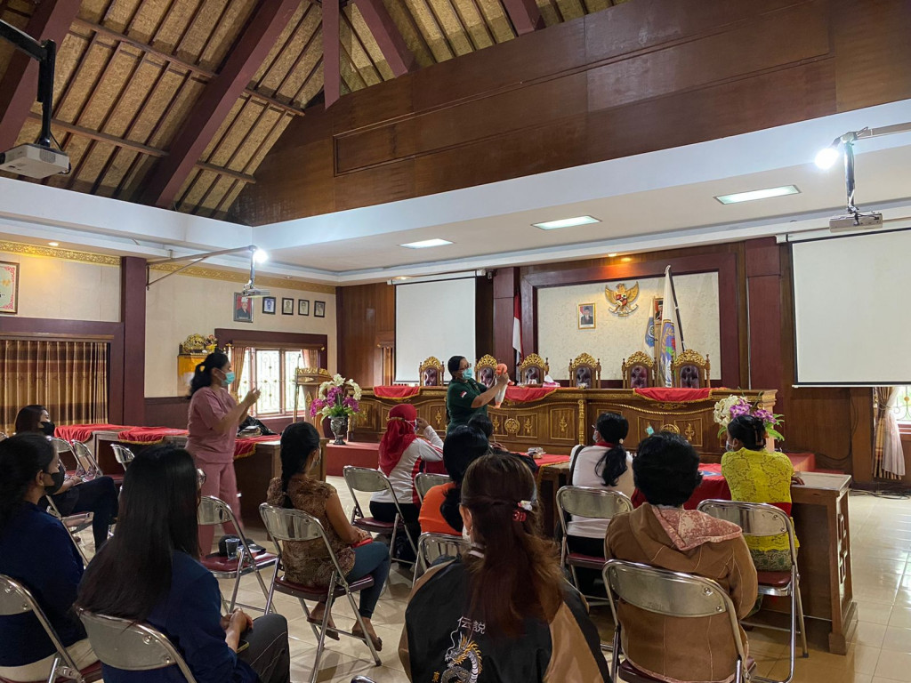 Pencegahan dan Penurunan Terjadinya Stunting , Pemerintah Desa Petang Mengadakan Kelas Ibu Hamil